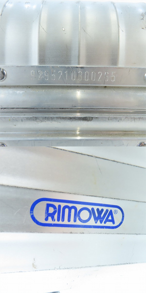 実際に弊社で買取させて頂いたRIMOWA/リモワ TOPAS/トパーズ キャビントローリー 2輪 キャリー/スーツケース 929.52の画像 4枚目