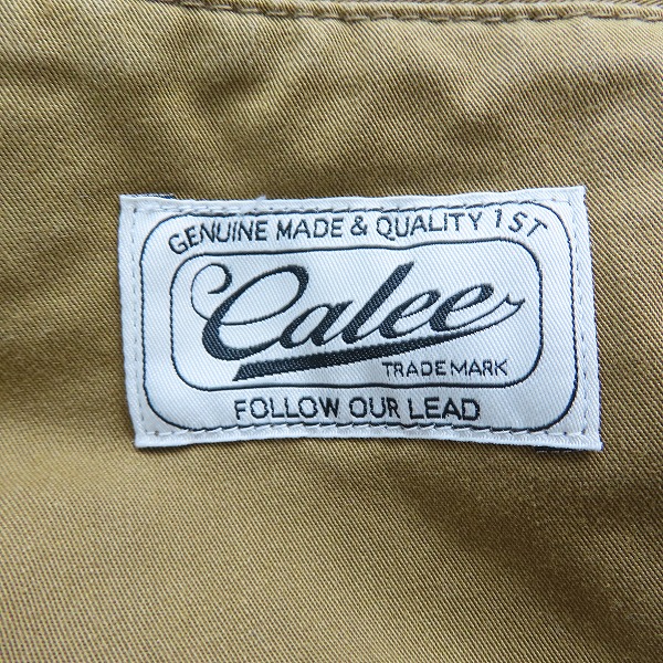 実際に弊社で買取させて頂いたCALEE/キャリー CORDURA イージーパンツ キャメル系 /Mの画像 3枚目