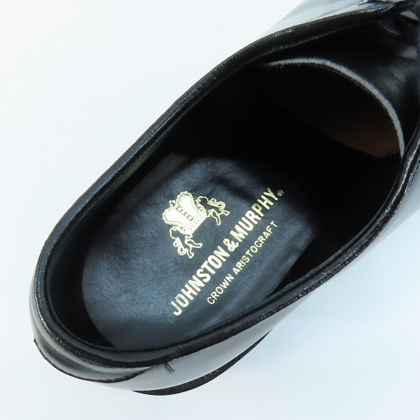 実際に弊社で買取させて頂いたJOHNSTON&MURPHY/ジョンストン&マーフィー ビジネスシューズ  24-0091 /8.5の画像 4枚目
