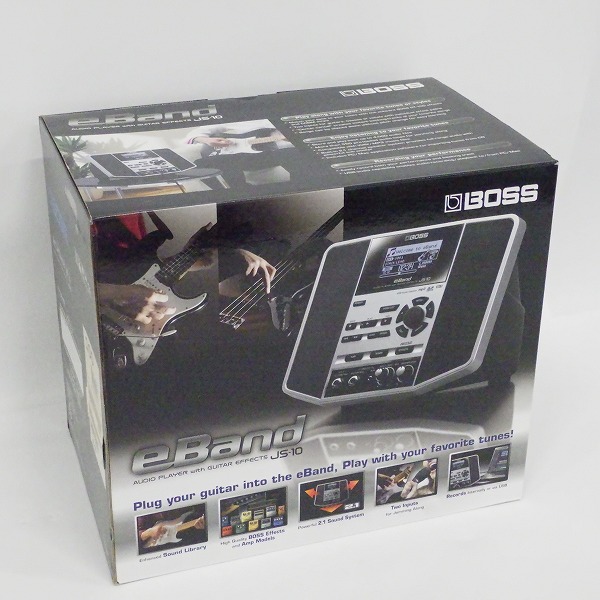実際に弊社で買取させて頂いたBOSS/ボス eBand JS-10 AUDIO PLAYER with GUITAR EFFECTS ギター用 オーディオプレーヤー【簡易動作確認済】の画像 8枚目