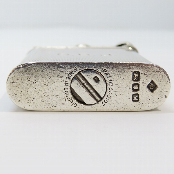 実際に弊社で買取させて頂いたdunhill/ダンヒル スターリングシルバー ハンマー式ライター イングランド製 オイルライターの画像 7枚目