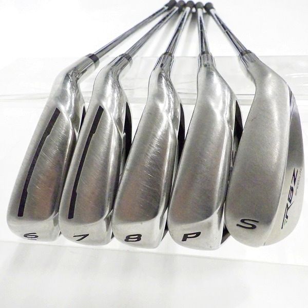 実際に弊社で買取させて頂いた【番手欠品有り】TaylorMade/テーラーメイド RBZ SPEEDLITE メンズゴルフクラブ ９本セット FLEX:S キャディバッグ付きの画像 4枚目