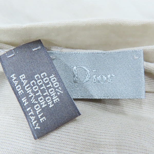 実際に弊社で買取させて頂いたChristian Dior/クリスチャンディオール コットン ストールの画像 2枚目