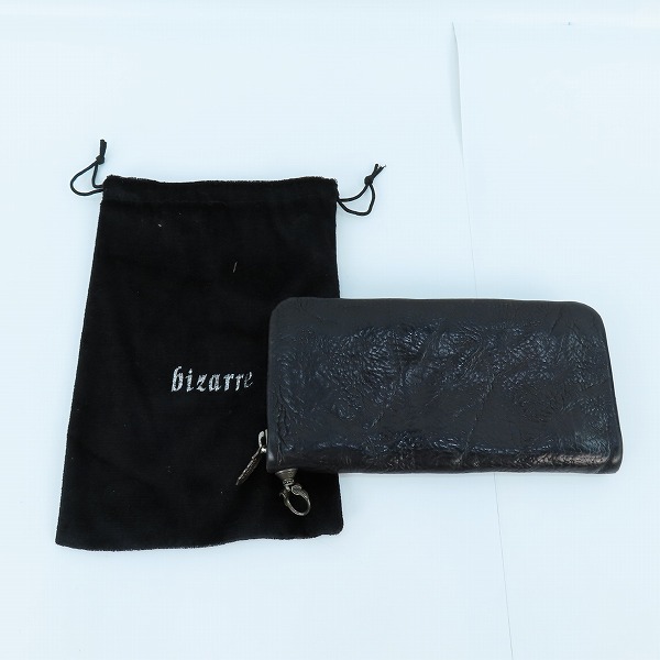 実際に弊社で買取させて頂いたBizarre/ビザール ラウンドジップロングウォレット/長財布/小銭入れの画像 9枚目