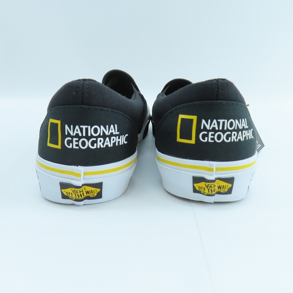実際に弊社で買取させて頂いた【未使用】 VANS/バンズ NATIONAL GEOGRAPHIC クラシックスリッポン VN0A4U38WT3/28.5の画像 1枚目