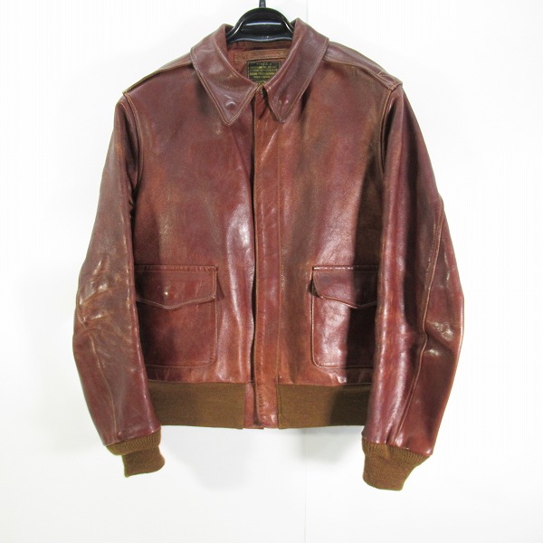 実際に弊社で買取させて頂いたBUZZ RICKSON'S/バズリクソンズ TYPE A-2 フライトジャケット ROUGH WEAR 実名復刻 BR80253/40