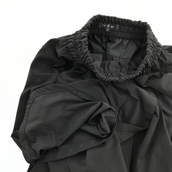 実際に弊社で買取させて頂いたNO ID.BLACK/ノーアイディー ドレープラップイージートラウザーズ 452006-446P/1の画像 5枚目