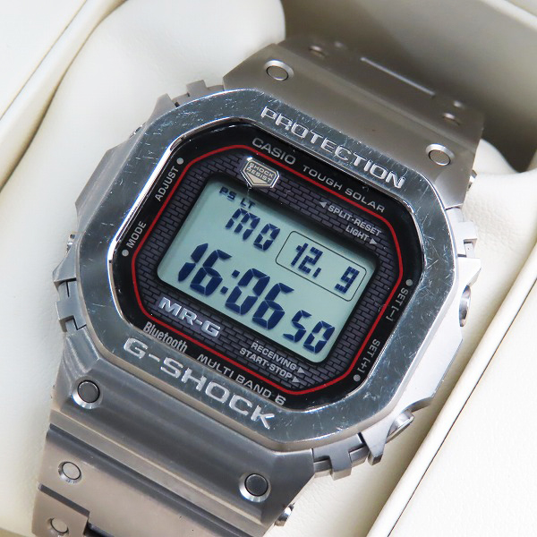 実際に弊社で買取させて頂いた【保証期間内】G-SHOCK/Gショック MR-G 初代モデル DW-5000C チタン フルメタル MRG-B5000D-1JR