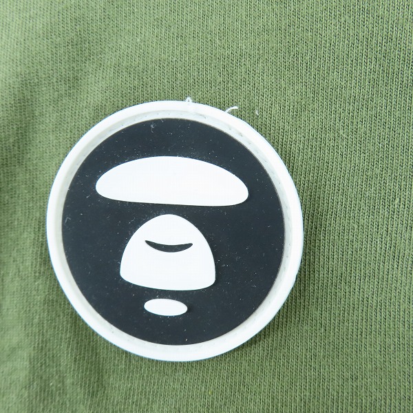実際に弊社で買取させて頂いたAAPE BY A BATHING APE/エーエイプバイアベイシングエイプ  カモフラ バイカラー Tシャツ AAPTEM0490XXE/Lの画像 5枚目