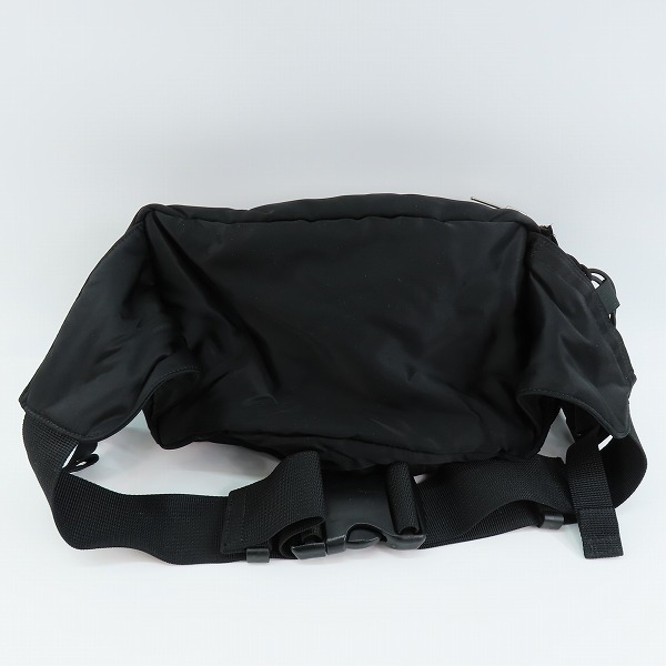 実際に弊社で買取させて頂いたHEAD PORTER/ヘッドポーターTANKER/タンカー WAIST BAG ウエストバッグ ブラックの画像 1枚目