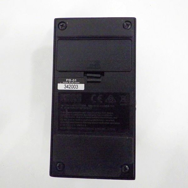 実際に弊社で買取させて頂いたKORG/コルグ  PB-01 Pitchblack/ピッチブラック ギター/ベース用 ペダルチューナー【動作確認済】の画像 5枚目