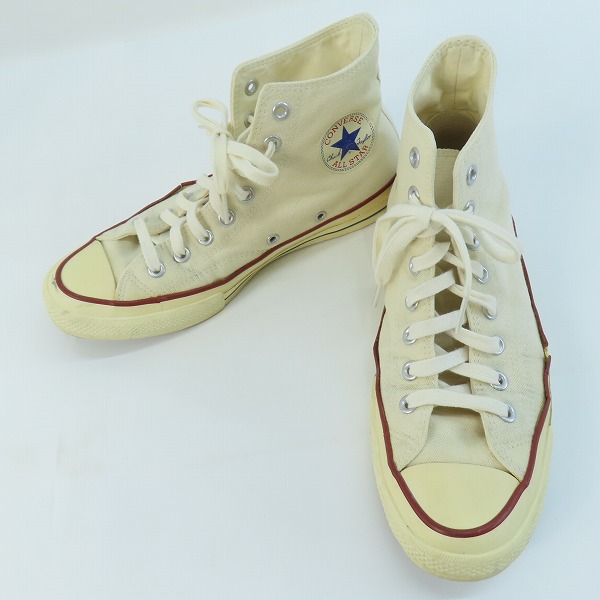 実際に弊社で買取させて頂いた【観賞用】CONVERSE/コンバース CHUCK TAYLOR CANVAS HI/チャックテイラー キャンバス ハイ 1C1124/27.5 