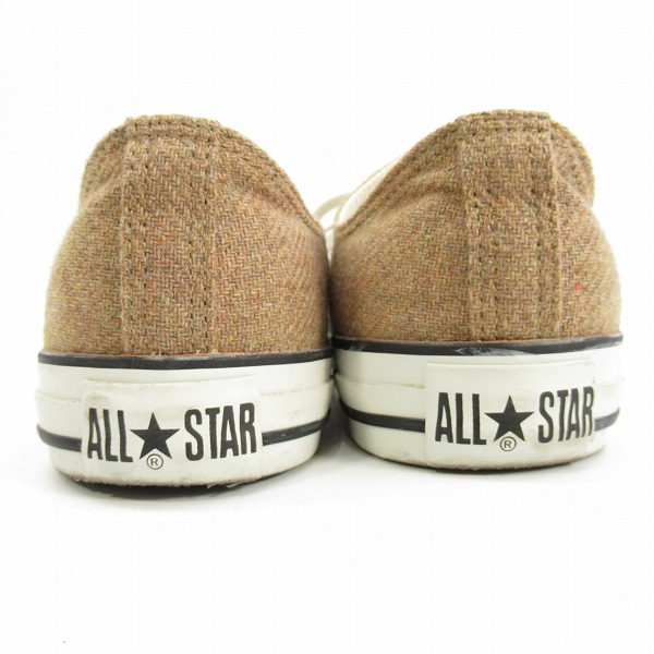 実際に弊社で買取させて頂いたCONVERSE/コンバース OX ALL STAR/オールスター OX キャメル  ウール 生地 1CL322/29の画像 1枚目