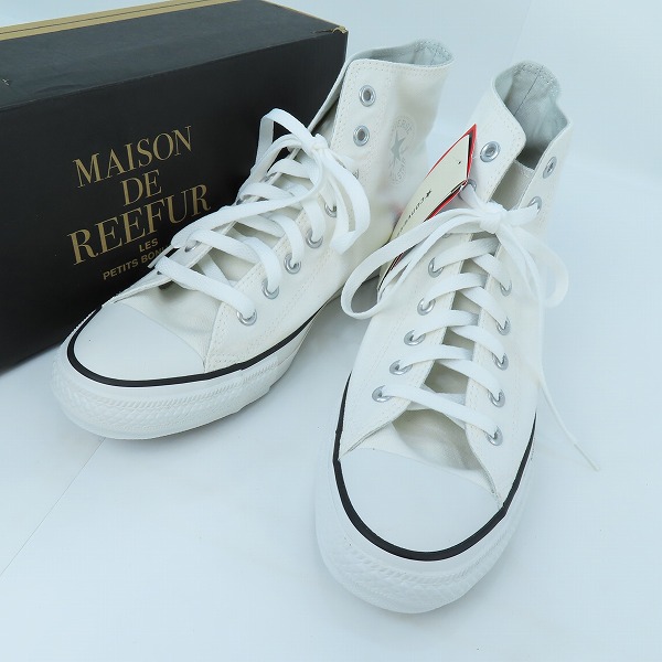 実際に弊社で買取させて頂いた【未使用】CONVERSE×MAISON DE REEFUR/コンバース×メゾンドリーフ オールスター ハイ 1CK539/28.0