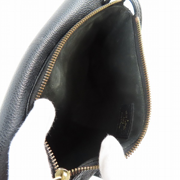 実際に弊社で買取させて頂いたLOUIS VUITTON/ルイヴィトン モノグラム アンプラント トワイス ショルダーバッグ ブラック M50258の画像 5枚目