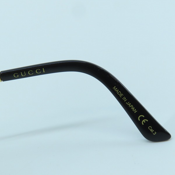 実際に弊社で買取させて頂いたGUCCI/グッチ 度入り サングラス/アイウェア GG0076SKの画像 5枚目