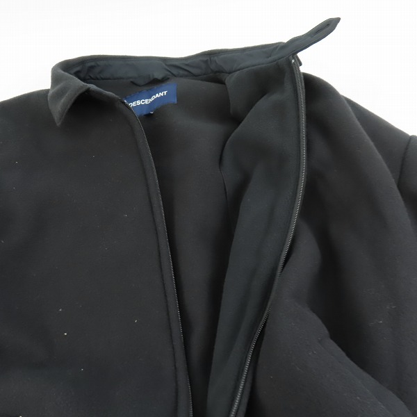 実際に弊社で買取させて頂いたDESCENDANT/ディセンダント胸刺繍 ジップアップ フリースジャケット 2の画像 5枚目