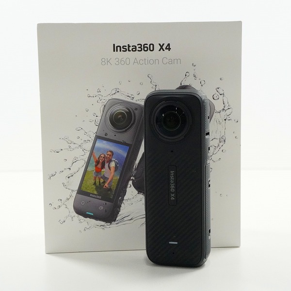 実際に弊社で買取させて頂いたInsta360/インスタ360 X4 8K 360°アクションカメラ デジタルビデオカメラ 動作確認済み