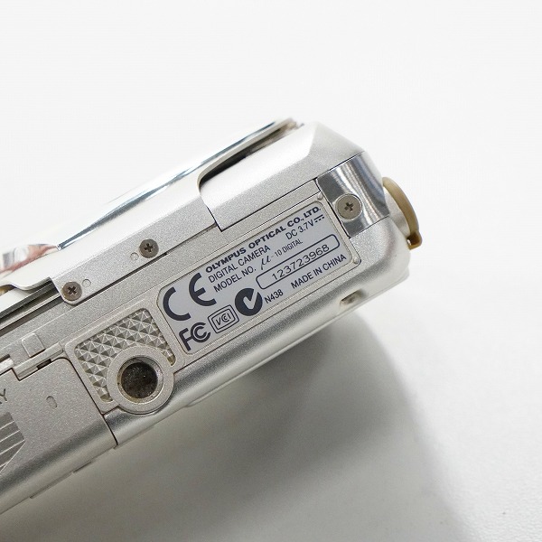 実際に弊社で買取させて頂いたOLYMPUS/オリンパス CAMEDIA μ-10 DIGITAL ミュー コンパクトデジタルカメラ 動作未確認の画像 5枚目