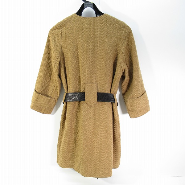 実際に弊社で買取させて頂いたHYSTERICS/ヒステリックス HYSTERIC GLAMOUR/ヒステリックグラマー ベルト付き ウールコート Sの画像 1枚目