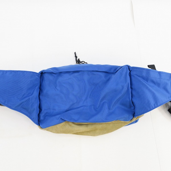 実際に弊社で買取させて頂いたHEAD PORTER/ヘッドポーター WAIST BAG ウエストバッグ 鞄 ブルーの画像 1枚目
