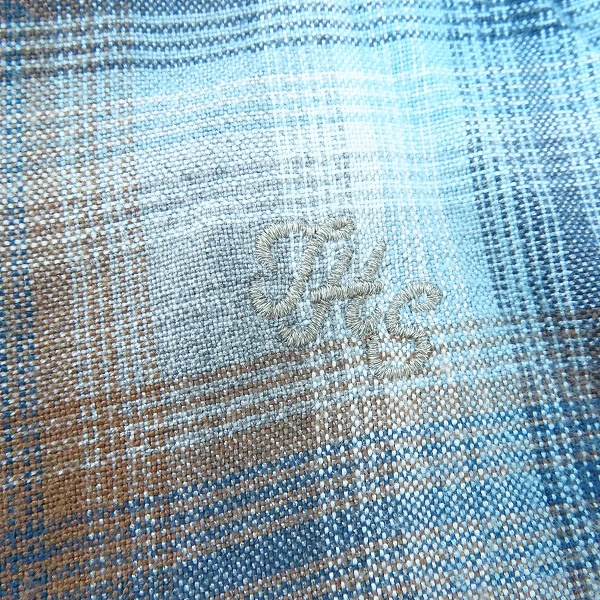 実際に弊社で買取させて頂いたNUMBER (N)INE/ナンバーナイン チェック柄 ネルシャツ 2の画像 5枚目