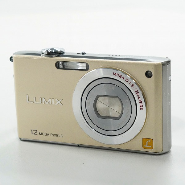 実際に弊社で買取させて頂いたPanasonic/パナソニック LUMIX DMC-FX40 コンパクトデジタルカメラ 動作確認済み