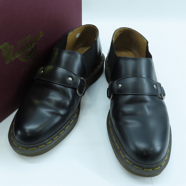 実際に弊社で買取させて頂いたDr.Martens×COMME des GARCONS/ドクターマーチン×コムデギャルソン サイドゴア リング シューズ  イングランド製 UK8