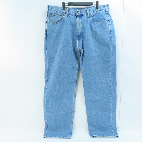 実際に弊社で買取させて頂いたCarhartt/カーハート ジップフライ デニムパンツ/40×32