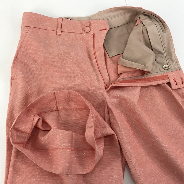 実際に弊社で買取させて頂いたGUCCI /グッチ ロゴラベル ストレッチ フレアパンツ 624955 ZADZ3/44の画像 5枚目