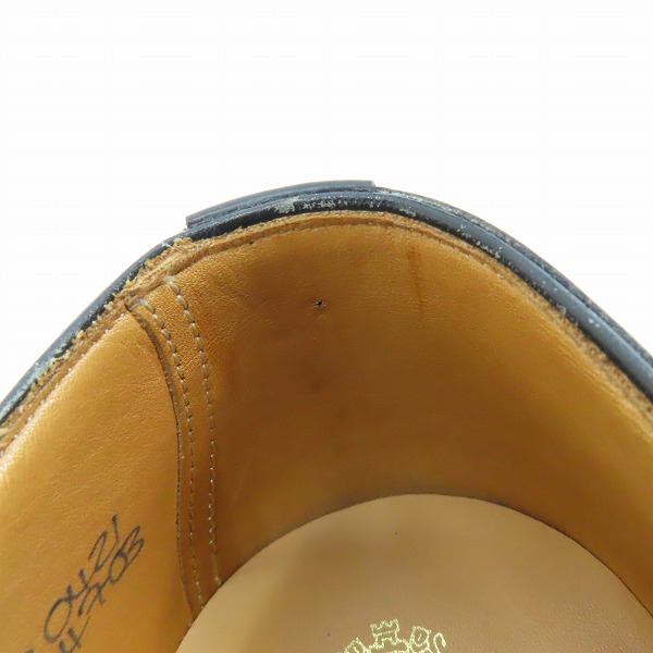 実際に弊社で買取させて頂いたChurch's/チャーチ SHANNON/シャノン プレーントゥ ビジネスシューズ 103/75F の画像 6枚目
