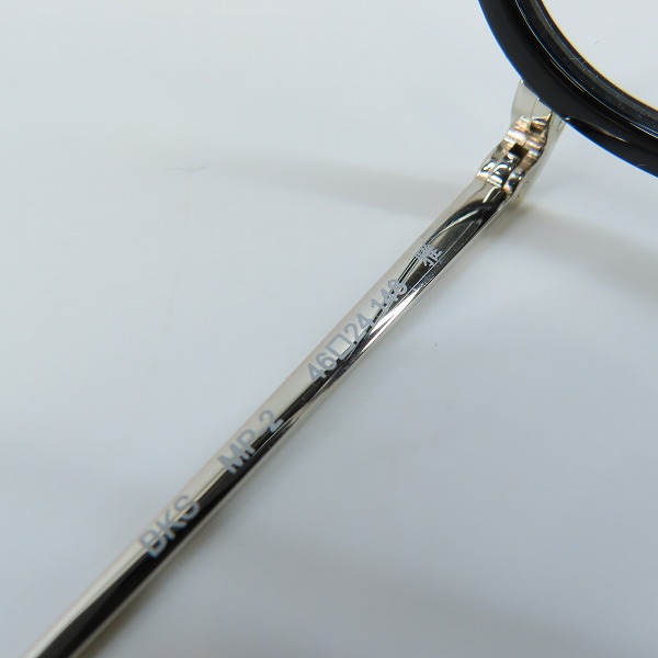 実際に弊社で買取させて頂いた(2)OLIVER PEOPLES/オリバーピープルズ MP-2 雅 limited Edition MP-2 眼鏡/メガネフレーム/アイウェアの画像 5枚目