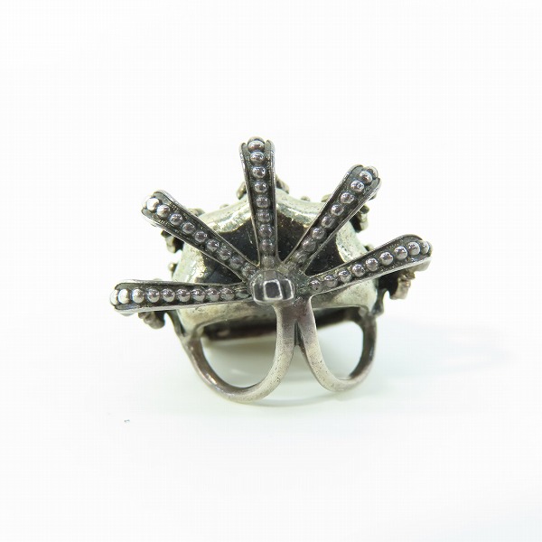 実際に弊社で買取させて頂いたJustin Davis/ジャスティンデイビス エッセンシャルスカルペンダントｗ/サファイア SPJ155の画像 4枚目