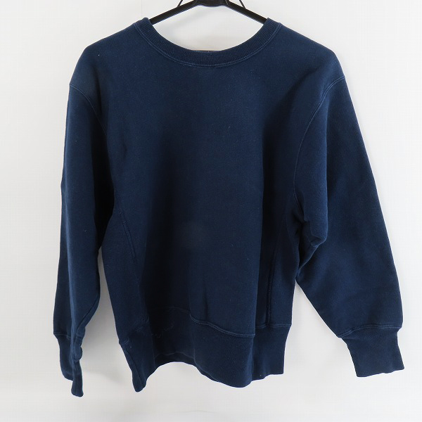実際に弊社で買取させて頂いたChampion/チャンピオン REVERSE WEAVE スウェット/トレーナー ネイビー /Sの画像 1枚目
