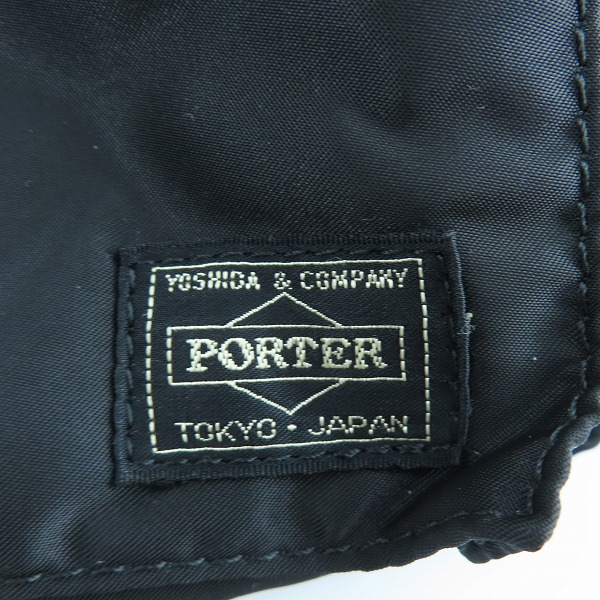 実際に弊社で買取させて頂いたPORTER/ポーター TANKER/タンカー 2WAY ウエストバッグ/ショルダーバッグ ブラックの画像 4枚目