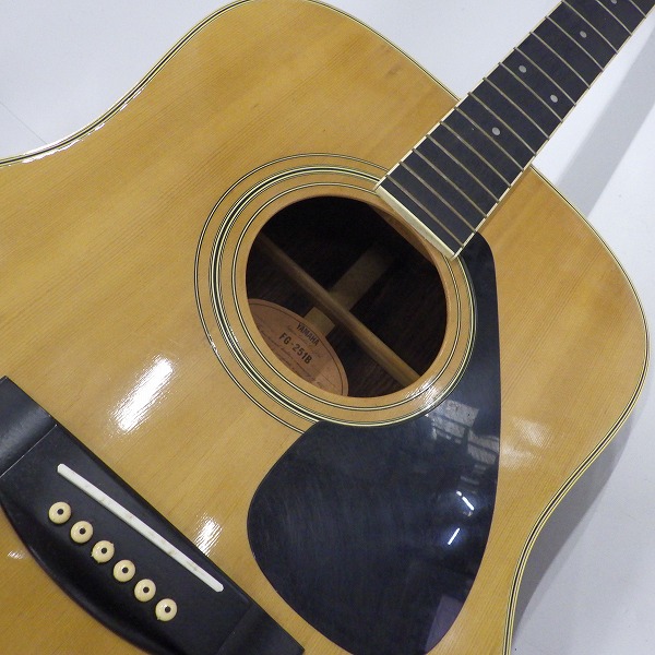 実際に弊社で買取させて頂いた★【弦無し】YAMAHA/ヤマハ FG-251B アコースティックギター/アコギ オレンジラベル 日本製の画像 5枚目