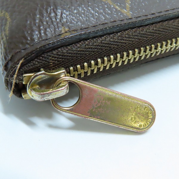 実際に弊社で買取させて頂いたLOUIS VUITTON/ルイヴィトン モノグラム ジッピー コインパース M60067の画像 7枚目
