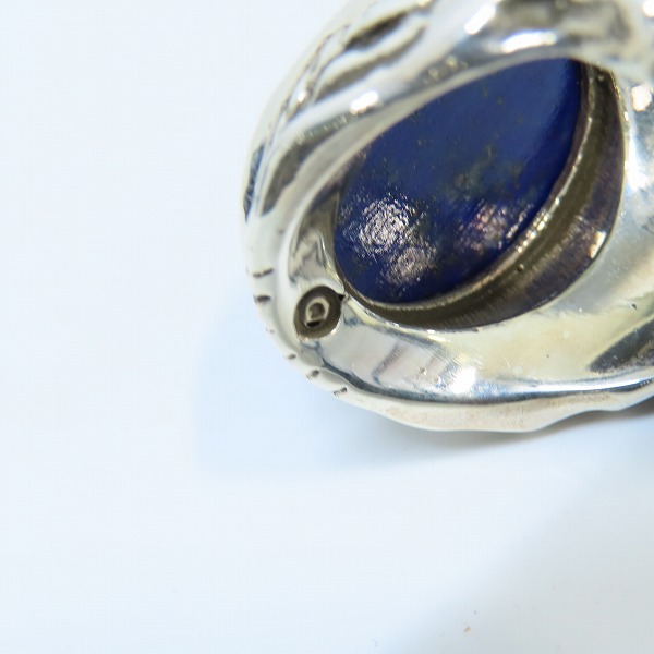 実際に弊社で買取させて頂いたALEX STREETER/アレックスストリーター エンジェルハートリング 2024年限定 ラピスラズリ 14.5号の画像 6枚目