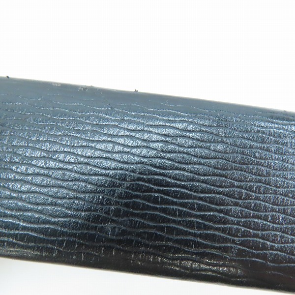 実際に弊社で買取させて頂いたHUGO BOSS/ヒューゴボス ベルト レザー/革 ブラック の画像 7枚目