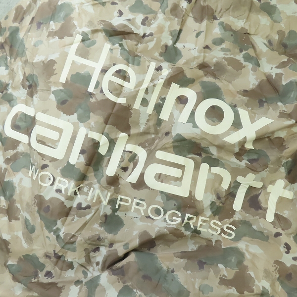 実際に弊社で買取させて頂いた【未組立】Helinox for Carhartt WIP/ヘリノックス×カーハート royal box assembly ロイヤルボックス/小型簡易シェードの画像 4枚目