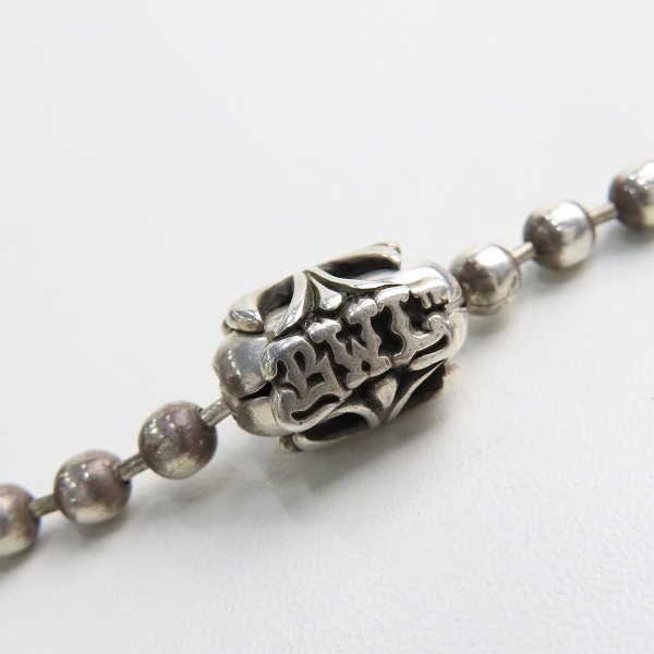 実際に弊社で買取させて頂いたBill Wall Leather/ビルウォールレザー BWL 5.5mm ボールチェーンの画像 2枚目