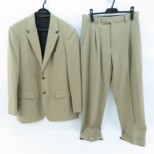 実際に弊社で買取させて頂いたWACKO MARIA/ワコマリア DORMEUIL/ドーメル テーラード ジャケット/パンツ セットアップ ベージュ L/XL