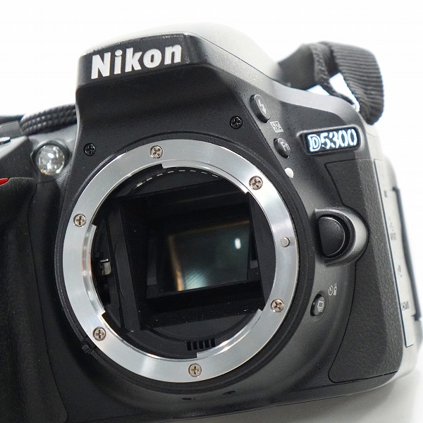 実際に弊社で買取させて頂いたNikon/ニコン D5300 デジタル一眼レフカメラ ボディ 簡易動作確認済みの画像 1枚目