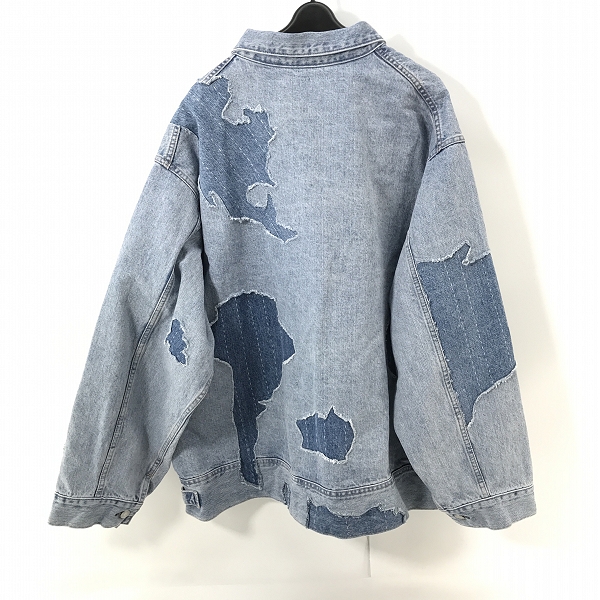 実際に弊社で買取させて頂いたLEVI'S/リーバイス UTILITY TRUCKER JACKET デニム ジャケット A7150-0001/XLの画像 1枚目