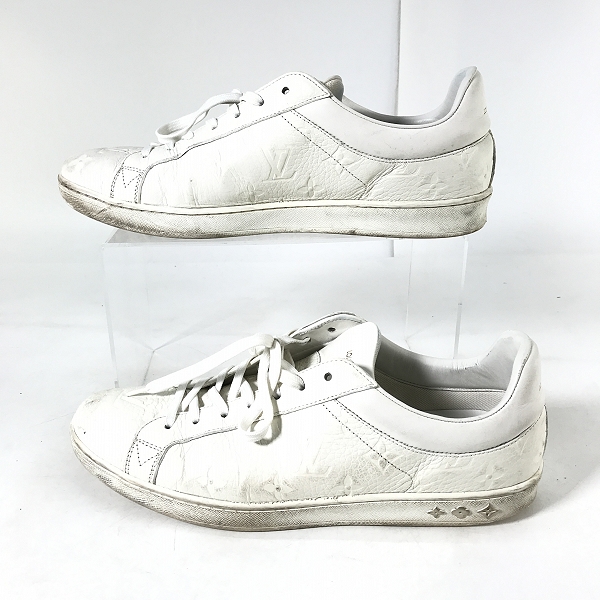 実際に弊社で買取させて頂いたLouis Vuitton/ルイヴィトン ルクセンブルグライン ローカットスニーカー FA0261/9.5の画像 3枚目