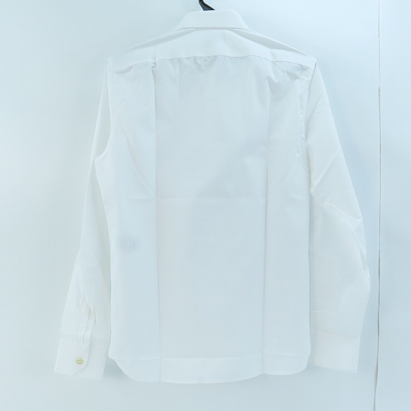 実際に弊社で買取させて頂いた(1)【未使用】SAINT LAURENT/サンローラン 19SS プレーン 長袖シャツ 536096 Y216W/36の画像 1枚目