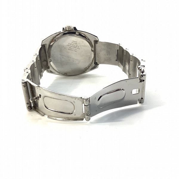 実際に弊社で買取させて頂いたPaul Smith/ポールスミス ラウンド シルバー デイト クォーツ 腕時計 1116-S060761【動作未確認】の画像 3枚目