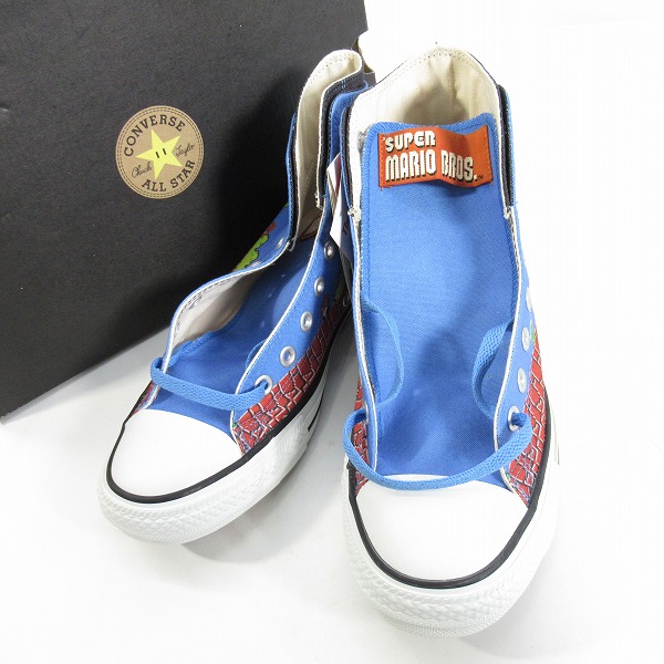 実際に弊社で買取させて頂いた【未使用】CONVERSE/コンバース SUPER MARIO BROS.スーパーマリオブラザーズ ALL STAR SC HI/オールスター 1C362/27.0
