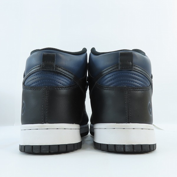 実際に弊社で買取させて頂いたNIKE×FRAGMENT DESIGN/ナイキ×フラグメントデザイン DUNK HI/ダンク ハイ ミッドナイトネイビー DJ0383-400/27の画像 1枚目