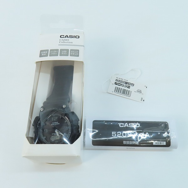 実際に弊社で買取させて頂いたCASIO Collection/カシオコレクション タフソーラー デジアナ 腕時計 AQ-S810W-1A2JHの画像 9枚目